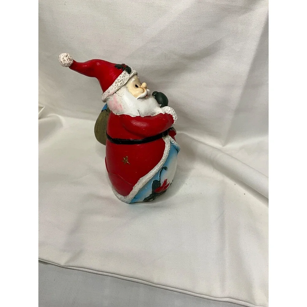 Vintage Style Resin Santa Claus Figurine 5